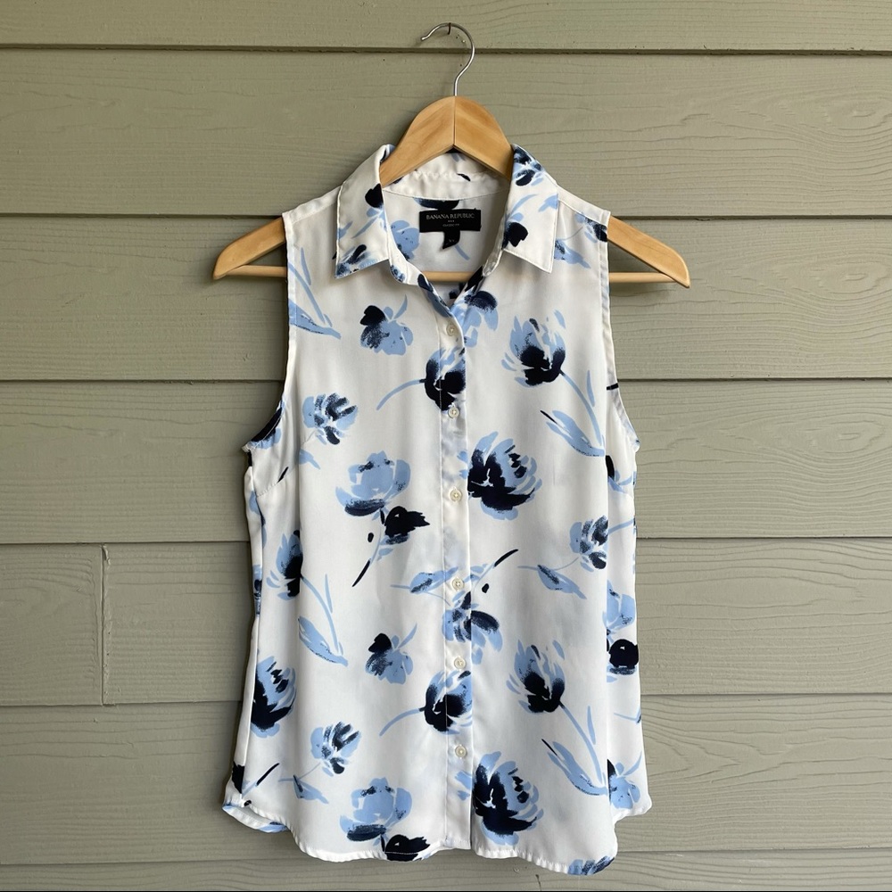 Banana Republic Floral Top